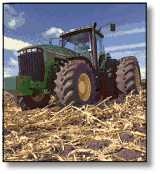 fuel from corn for ethanol tractors