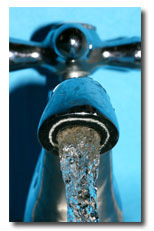 low water faucet